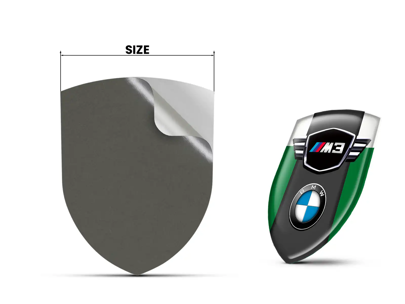 BMW Türaufkleber Automatisch Stern Sportlich Anpassbar